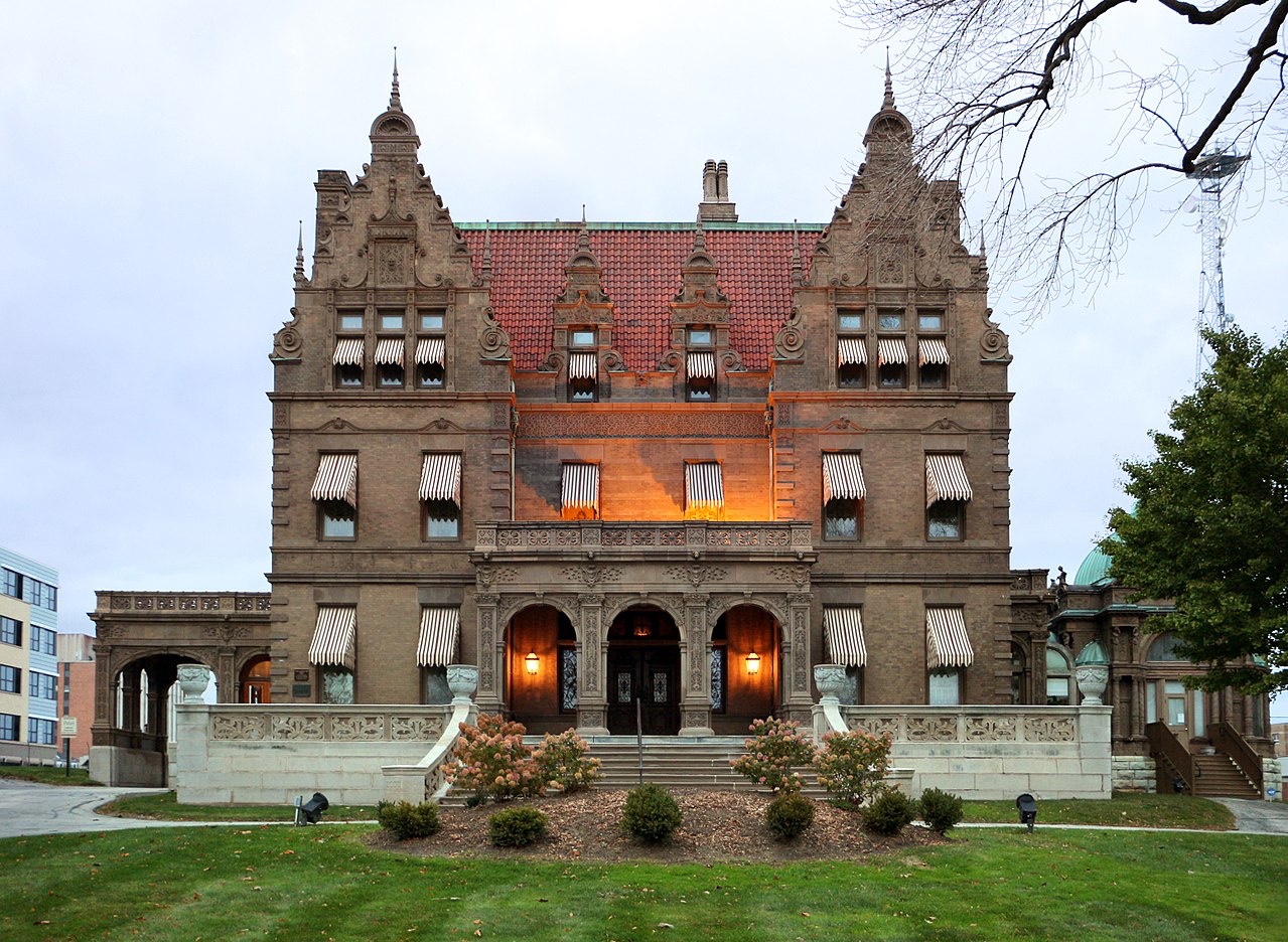 Pabst mansion on Wisconsin Avenue in Milwaukee.