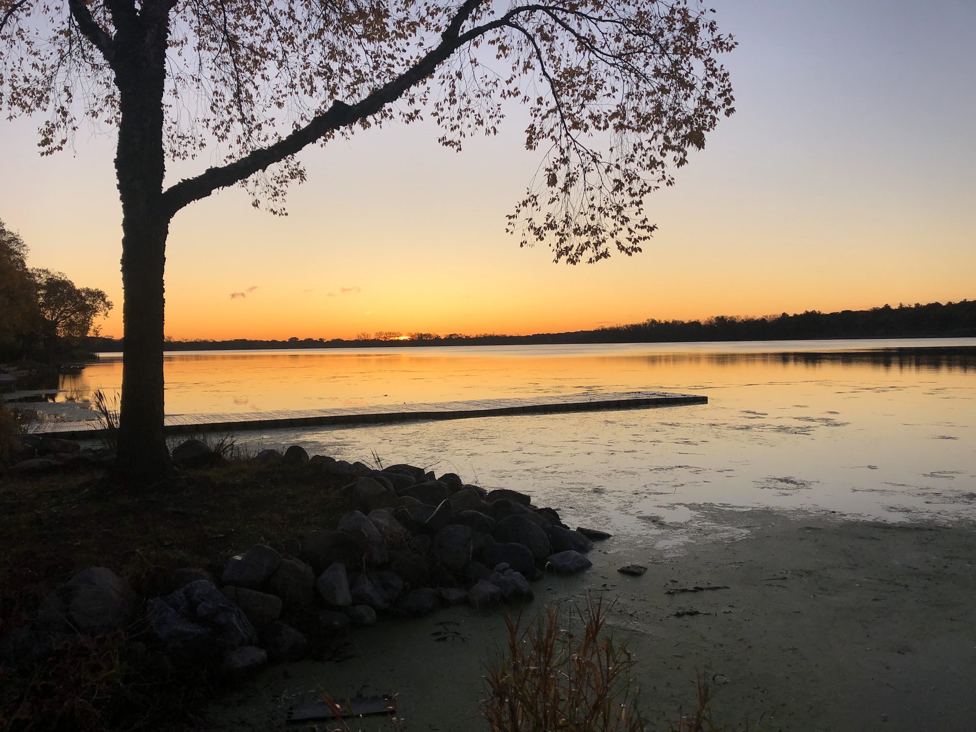 Lake Wingra on October 24, 2019.