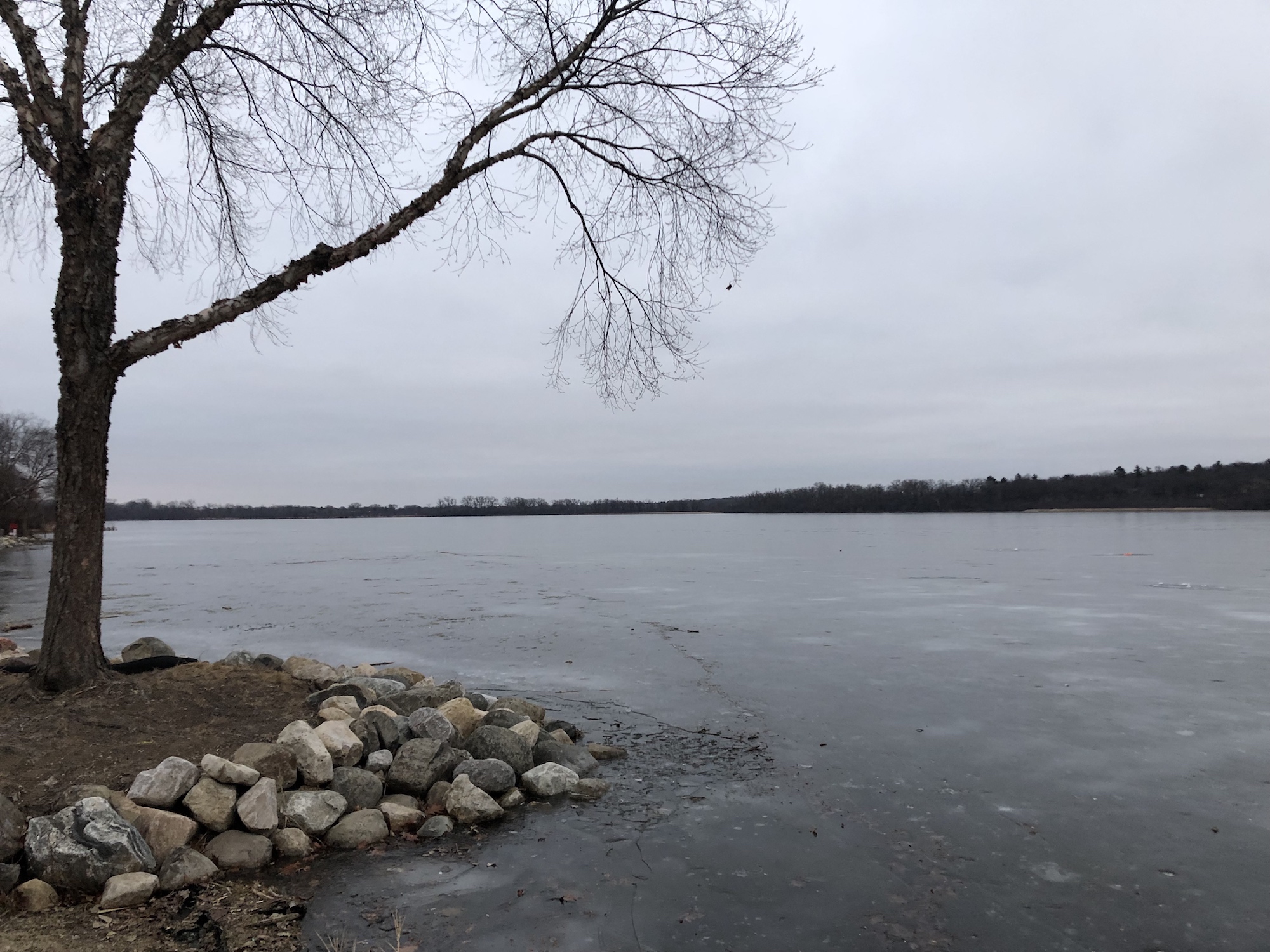 Lake Wingra on December 22, 2018.