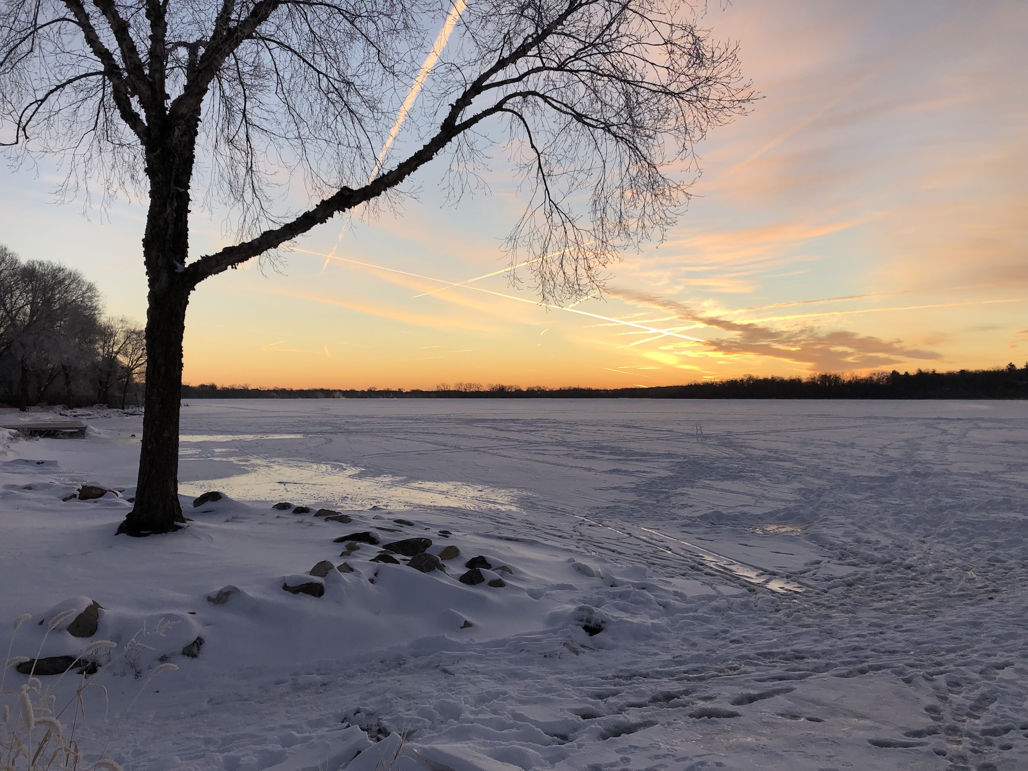 Lake Wingra on January 21, 2019.
