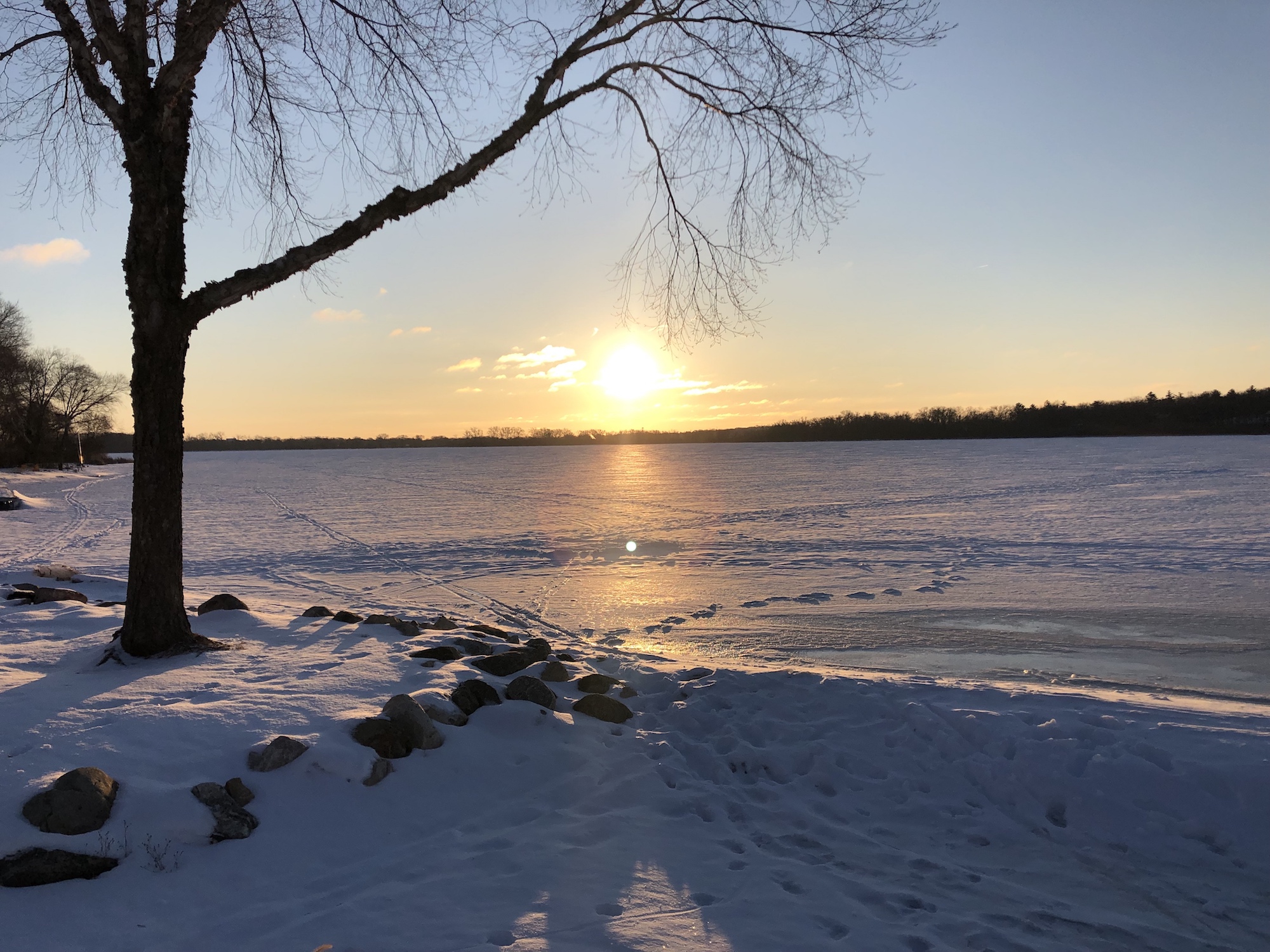 Lake Wingra on February 15, 2019.