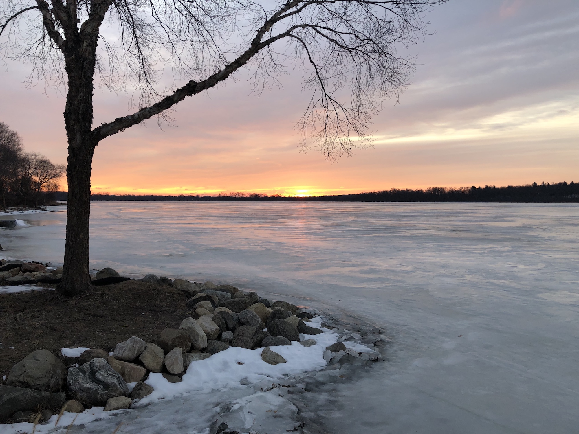 Lake Wingra on February 5, 2019.