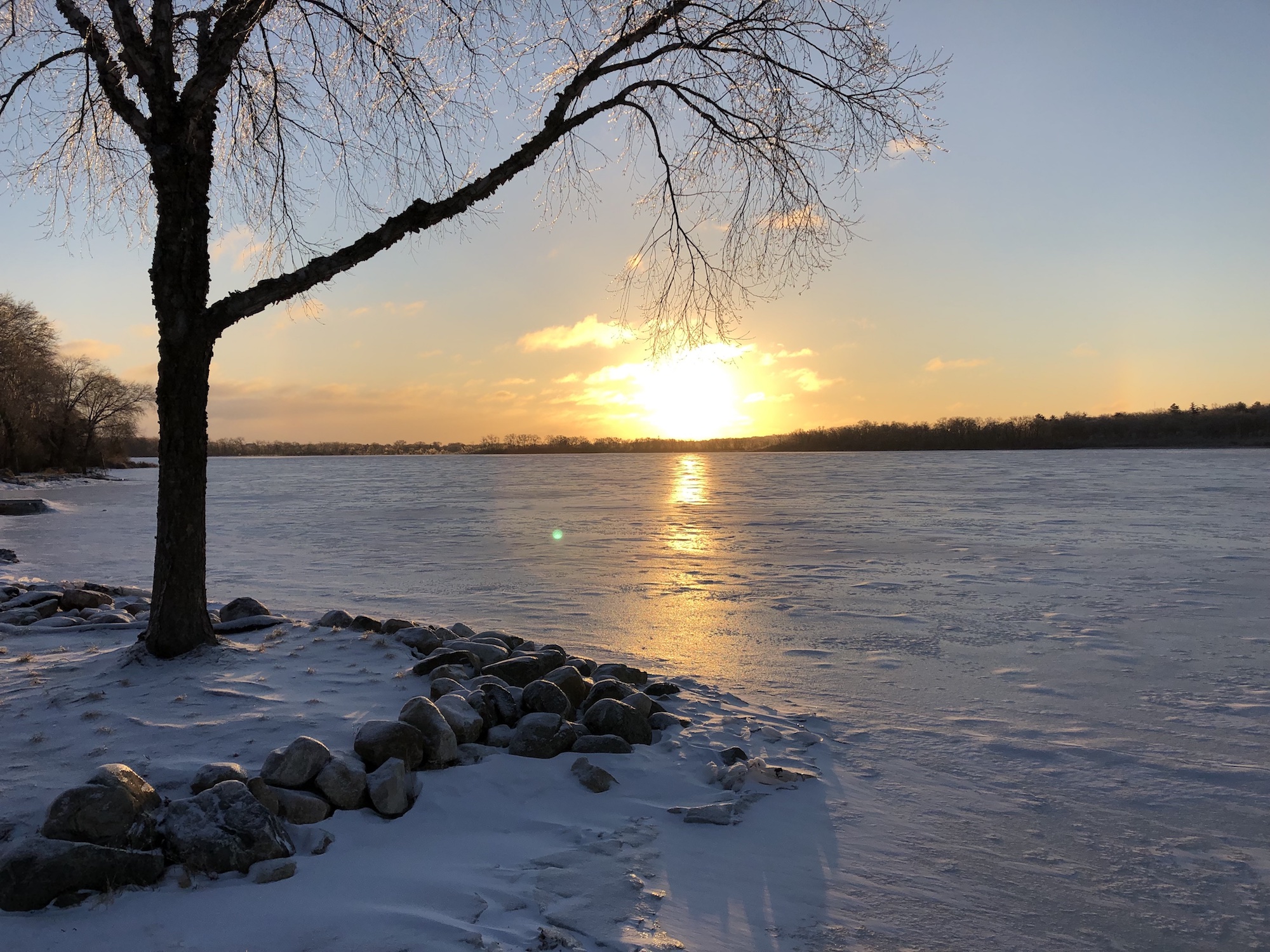 Lake Wingra on February 8, 2019.