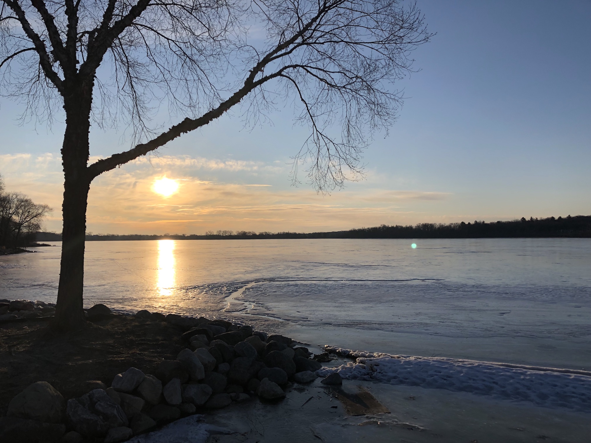 Lake Wingra on March 17, 2019.