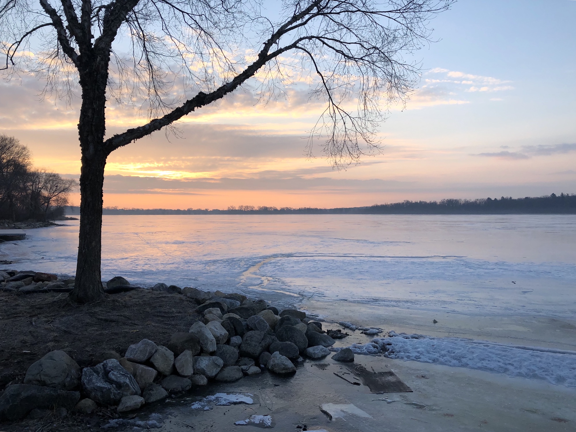 Lake Wingra on March 18, 2019.