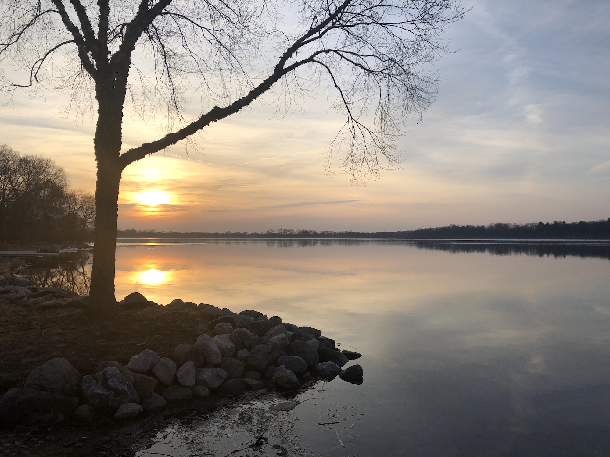 Lake Wingra on March 28, 2019.