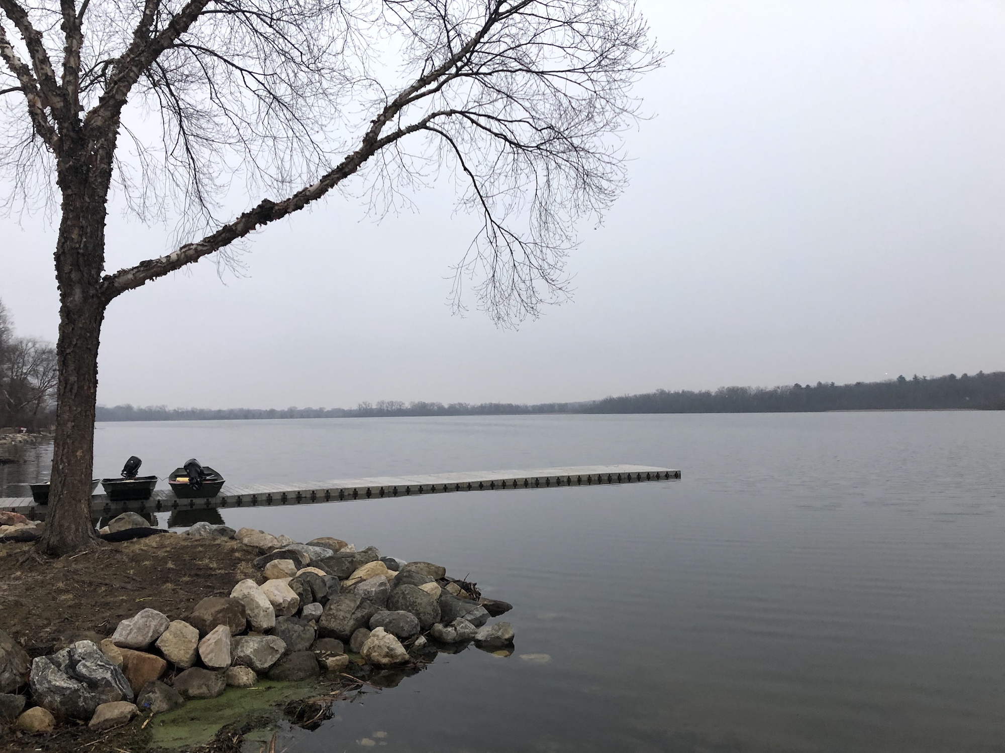 Lake Wingra on April 5, 2019.