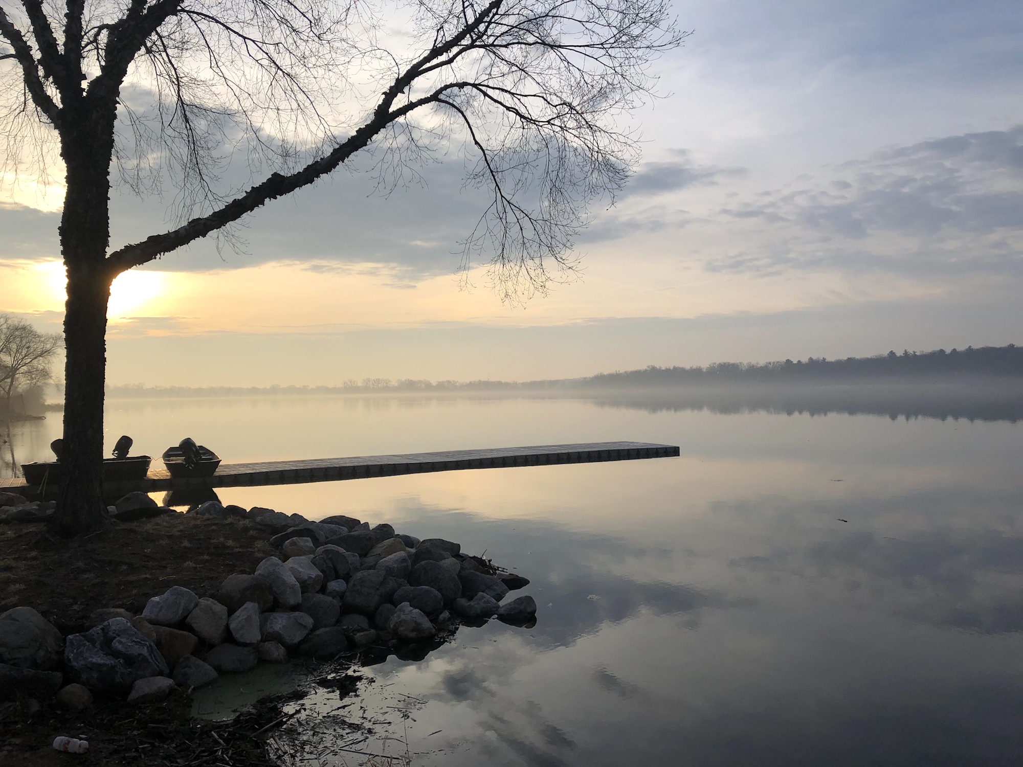 Lake Wingra on April 7, 2019.