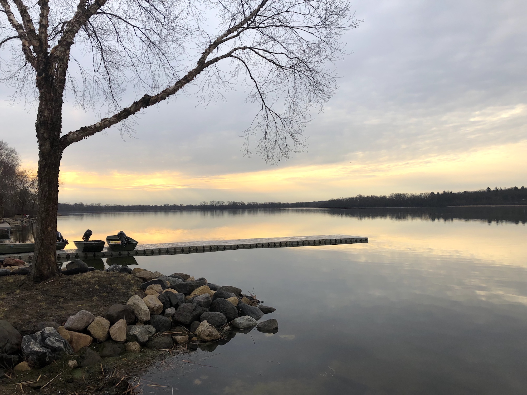 Lake Wingra on April 16, 2019.