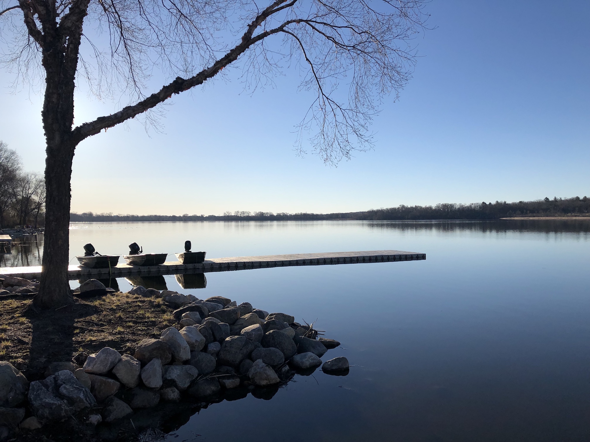 Lake Wingra on April 20, 2019.