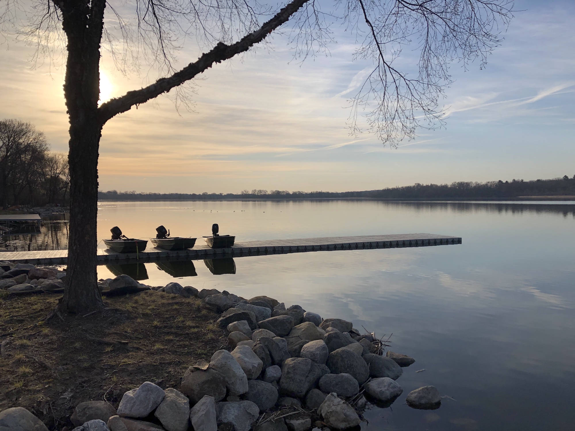 Lake Wingra on April 21, 2019.