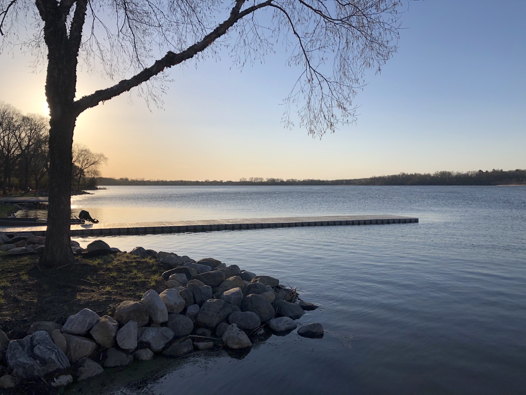 Lake Wingra on April 26, 2019.