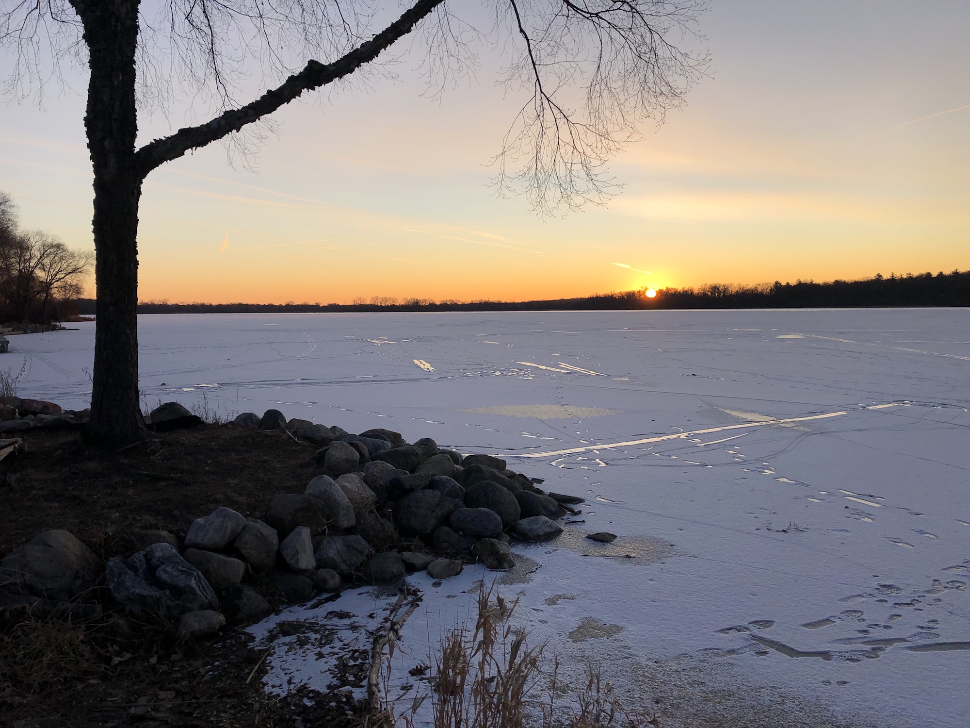 Lake Wingra on December 18, 2019.