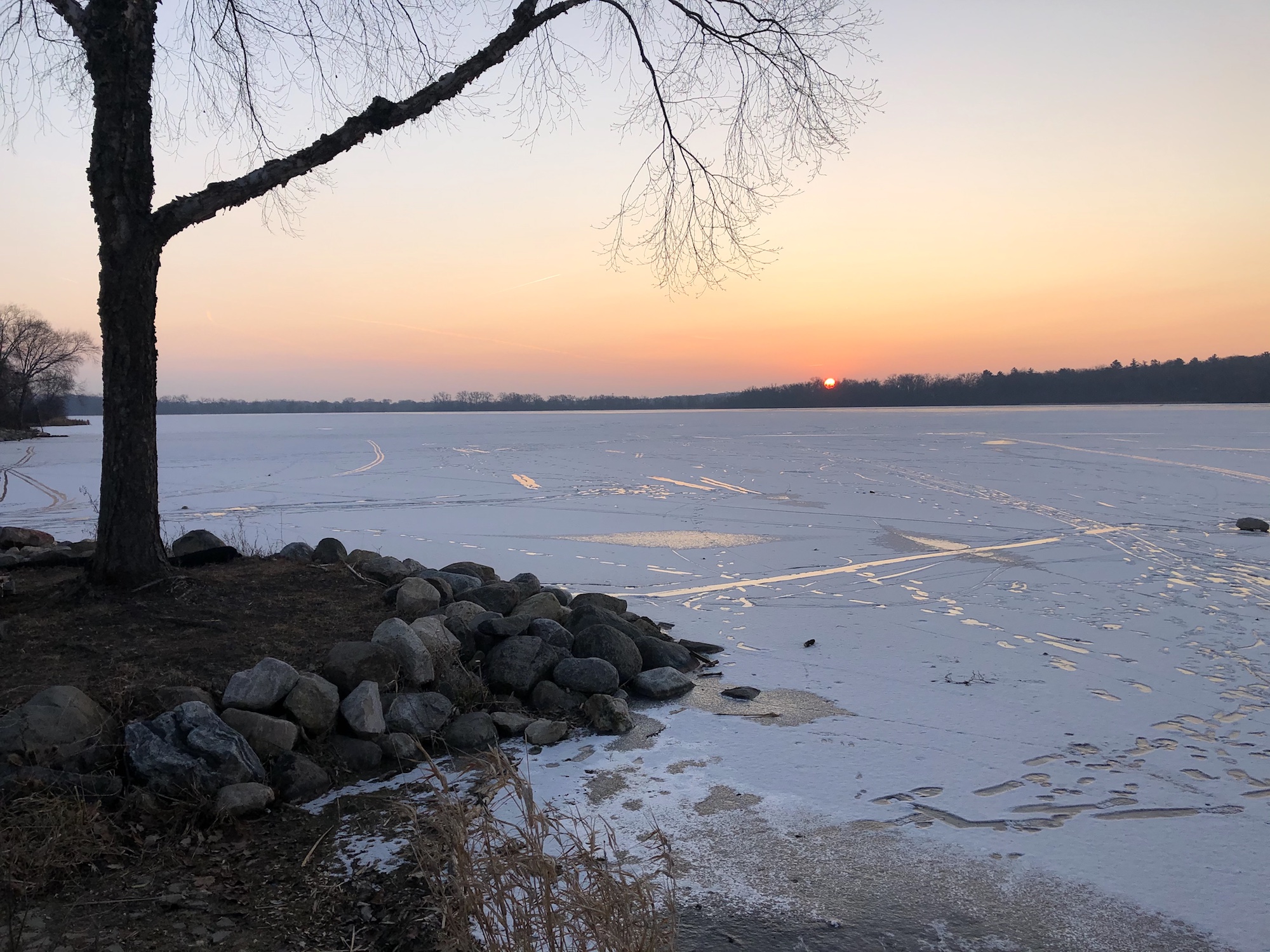 Lake Wingra on December 19, 2019.