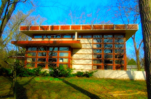 Walter Rudin House in Madison, Wisconsin.