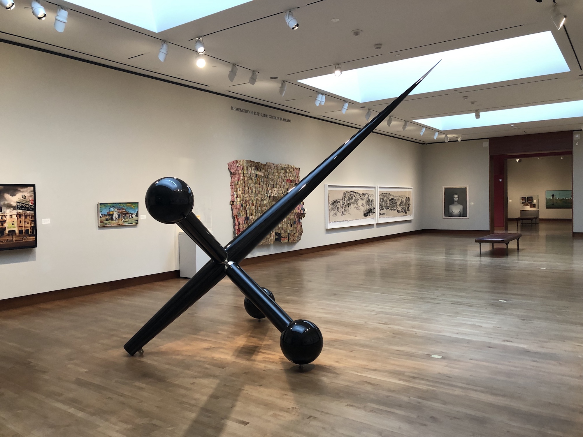 Black Jack by Tinigo Manglano-Ovalle at the Chazen Museum of Art in Madison Wisconsin.