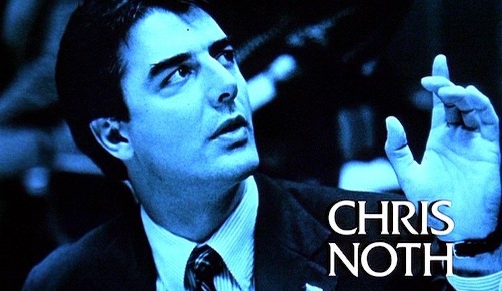 Chris Noth as Det. Mike Logan on Law & Order.