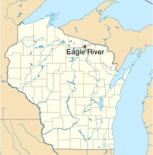 Eagle River, Wisconsin.