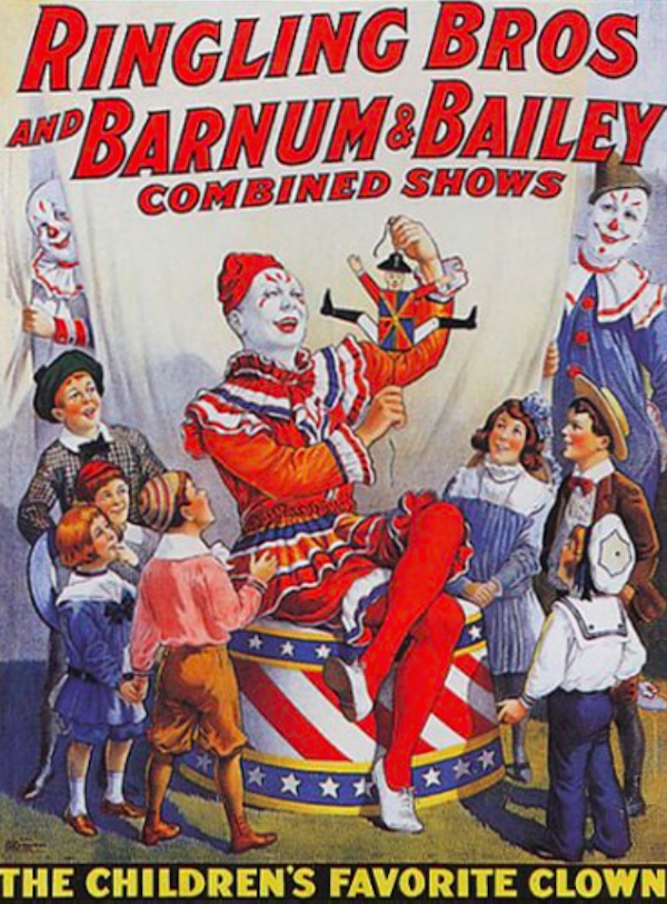 Vintage Circus poster.