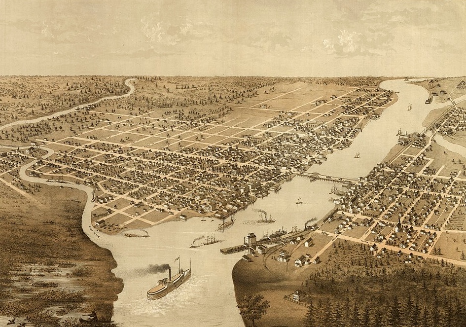 Green Bay, Wisconsin 1867.