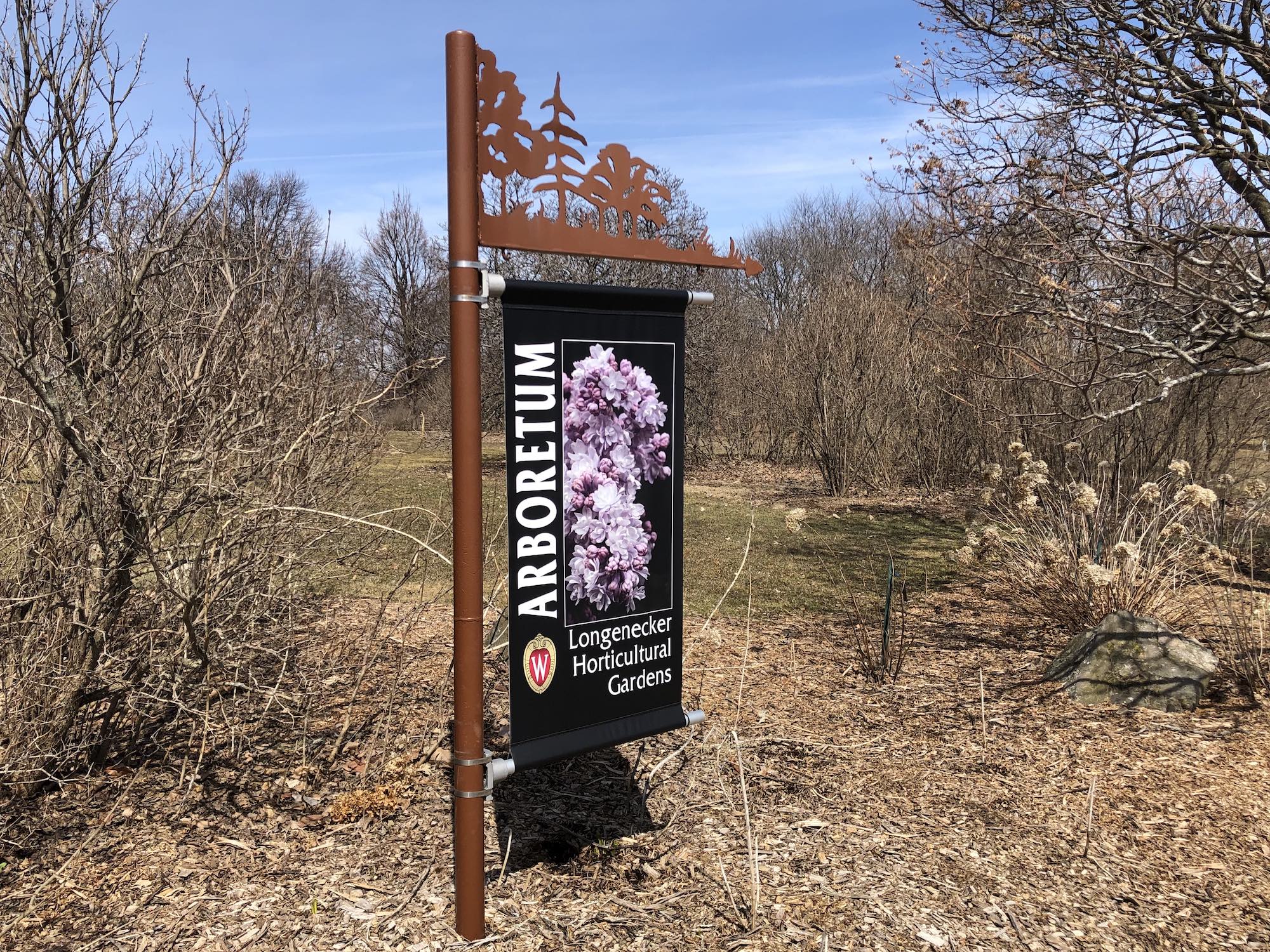Longenecker Gardens at the University of Wisconsin Arboretum on March 26, 2019.
