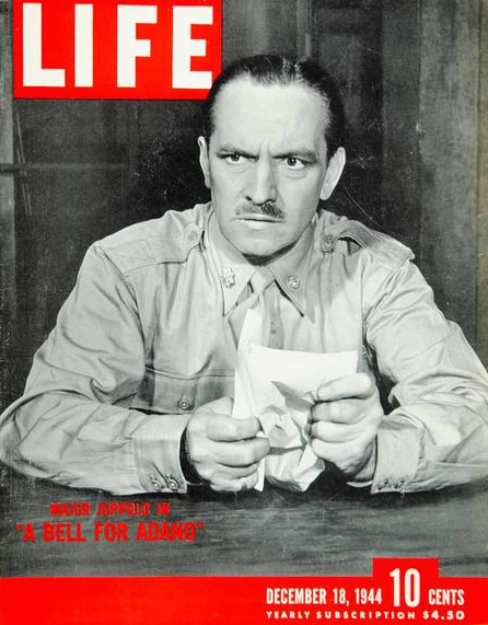 Fredrick March on cover of LIFE magazine.