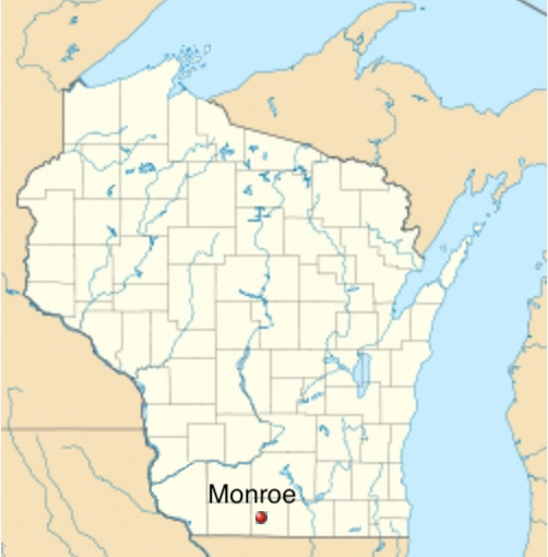Monroe, Wisconsin.