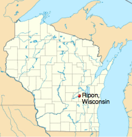 Ripon, Wisconsin.