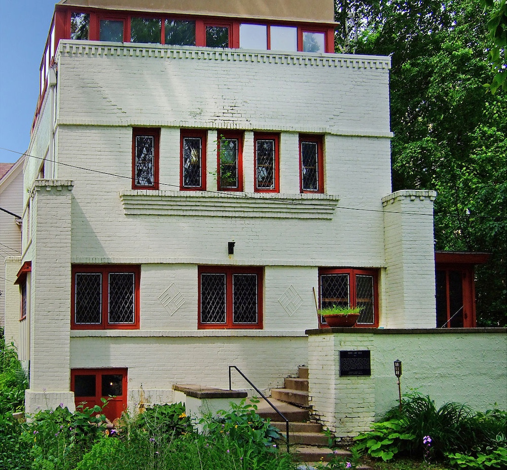 The Robert M. Lamp house in Madison, Wisconsin.