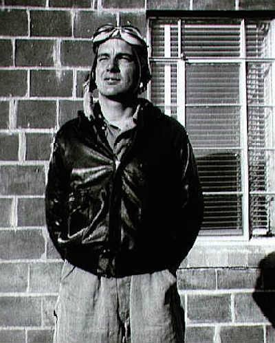 Deke Slayton as a bomber pilot in World War II.