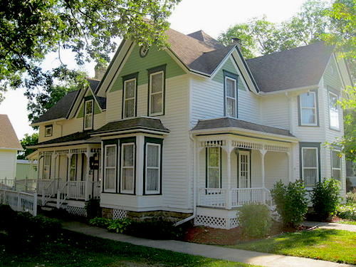 The Sterling North home in Edgerton, Wisconsin.