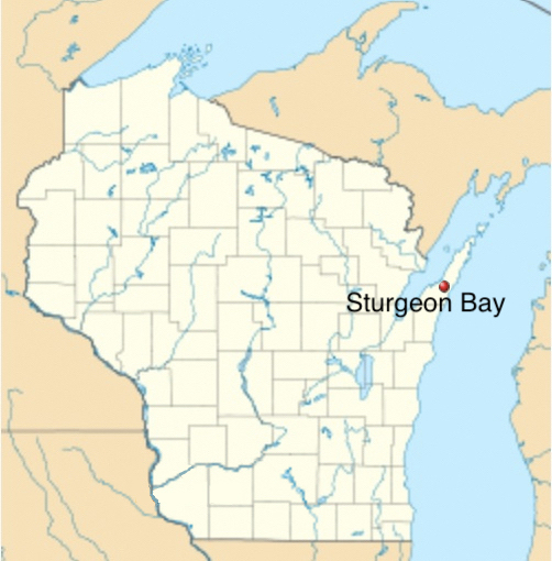 Sturgeon Bay, Wisconsin.