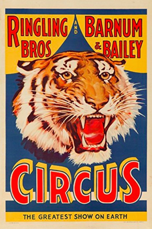 Vintage Circus poster.