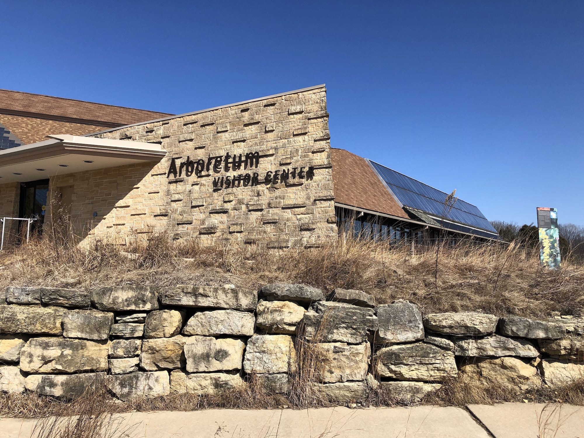University of Wisconsin Arboretum Visitors Center on March 17, 2019.