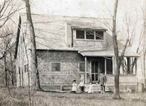 Thornton Wilder's family cottage in Maple Bluff, Wisconsin.