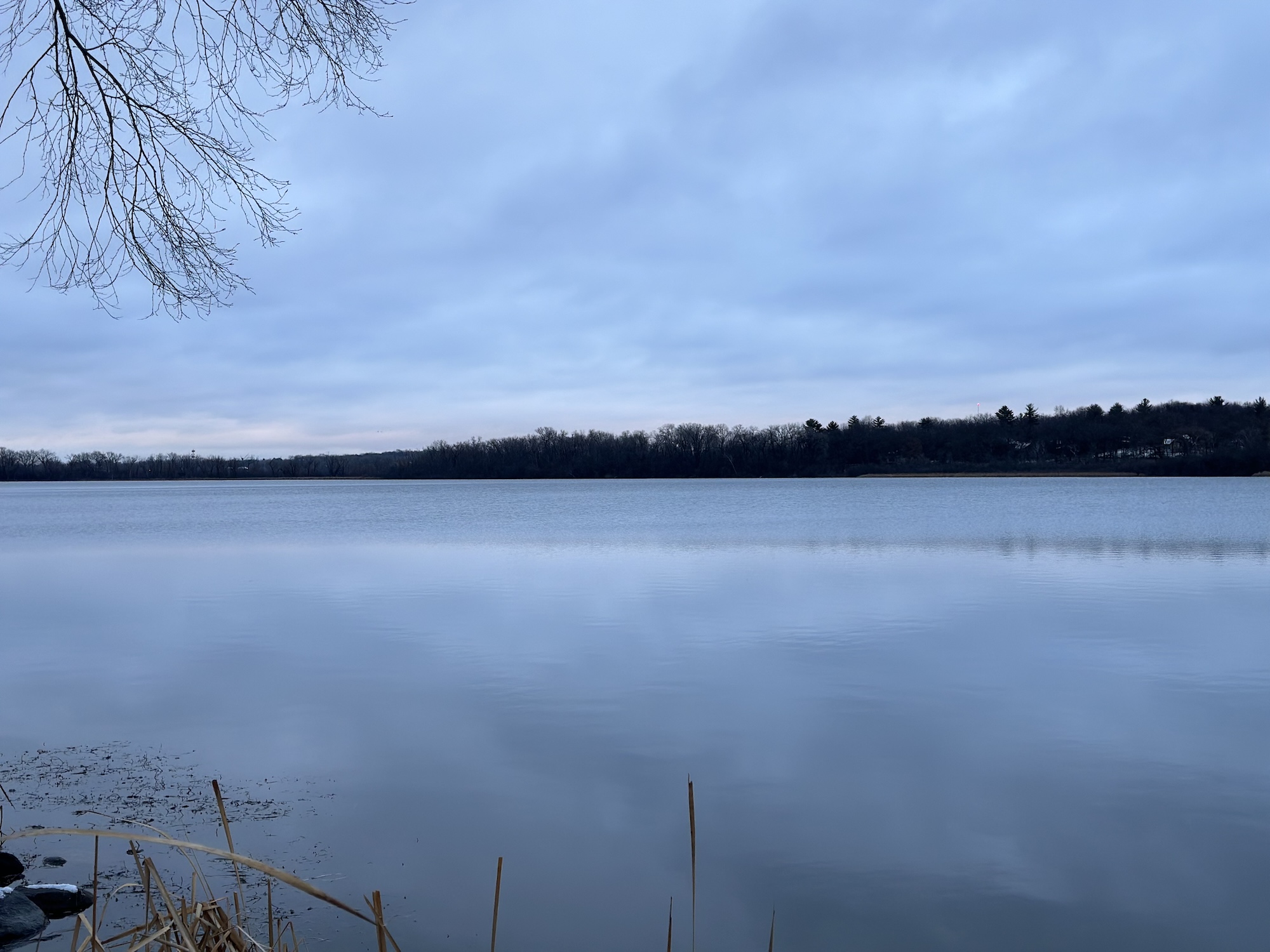 Lake Wingra on December 29, 2023.