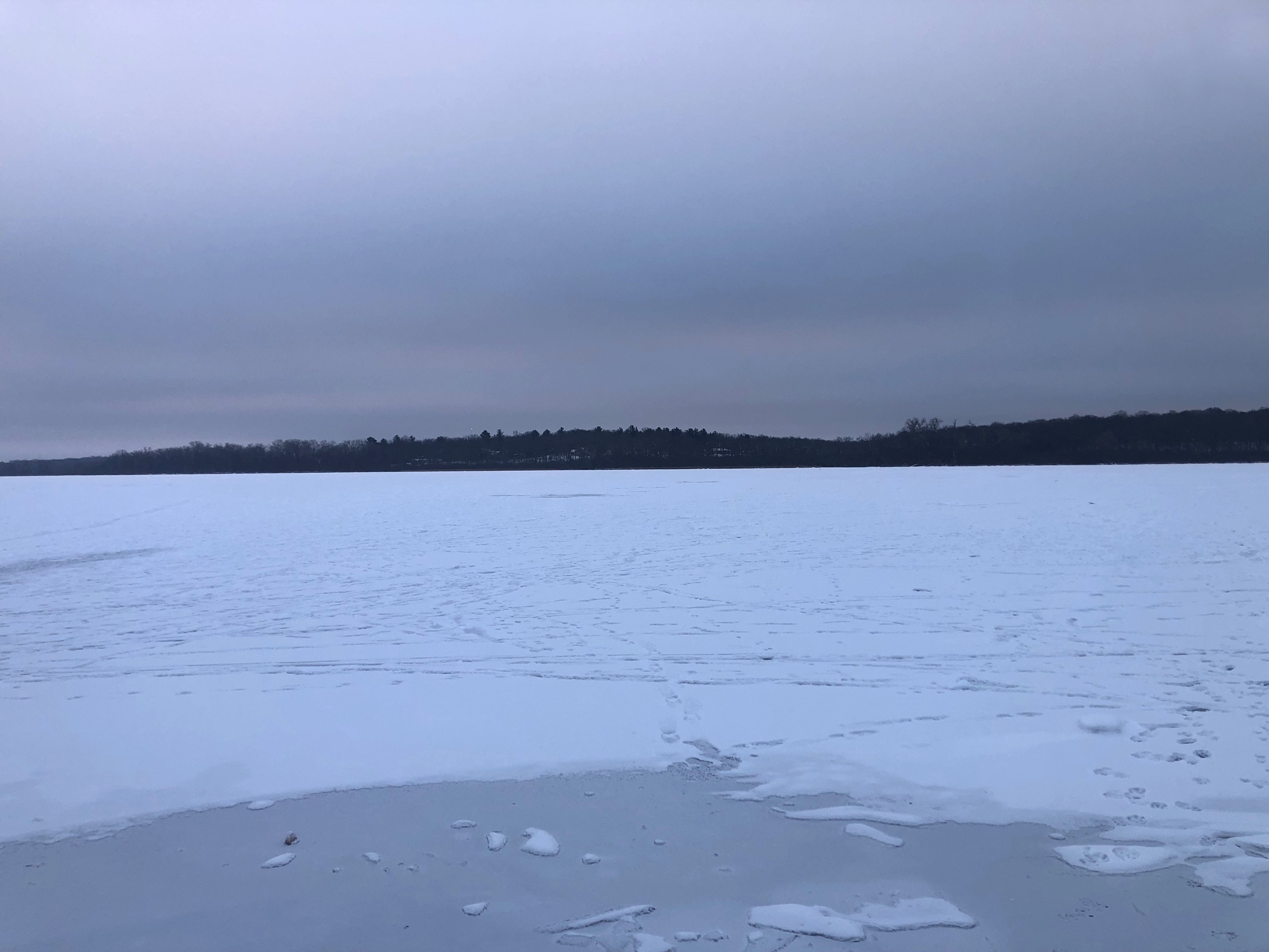 Lake Wingra on January 23, 2023.