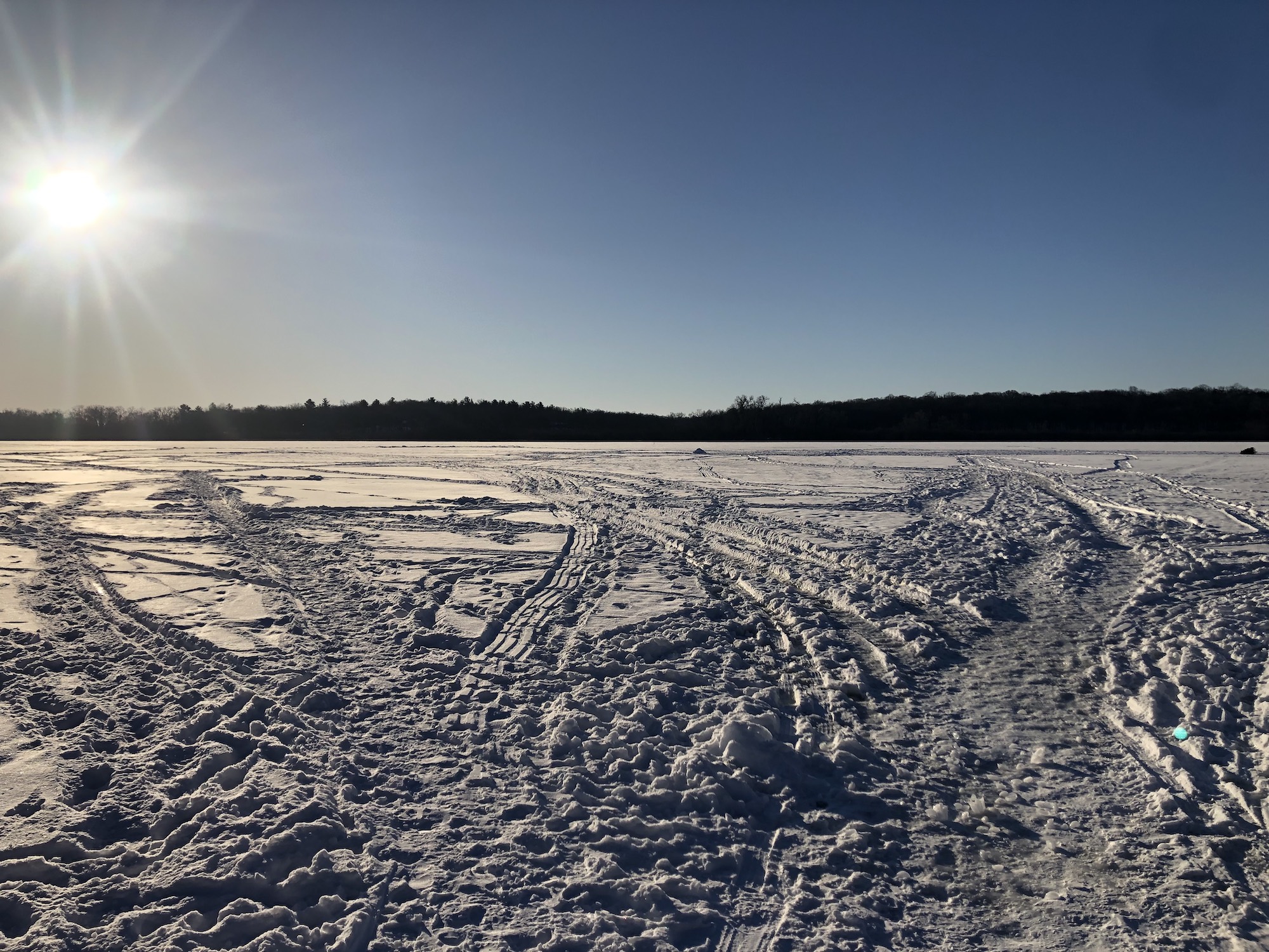 Lake Wingra on February 1, 2023.