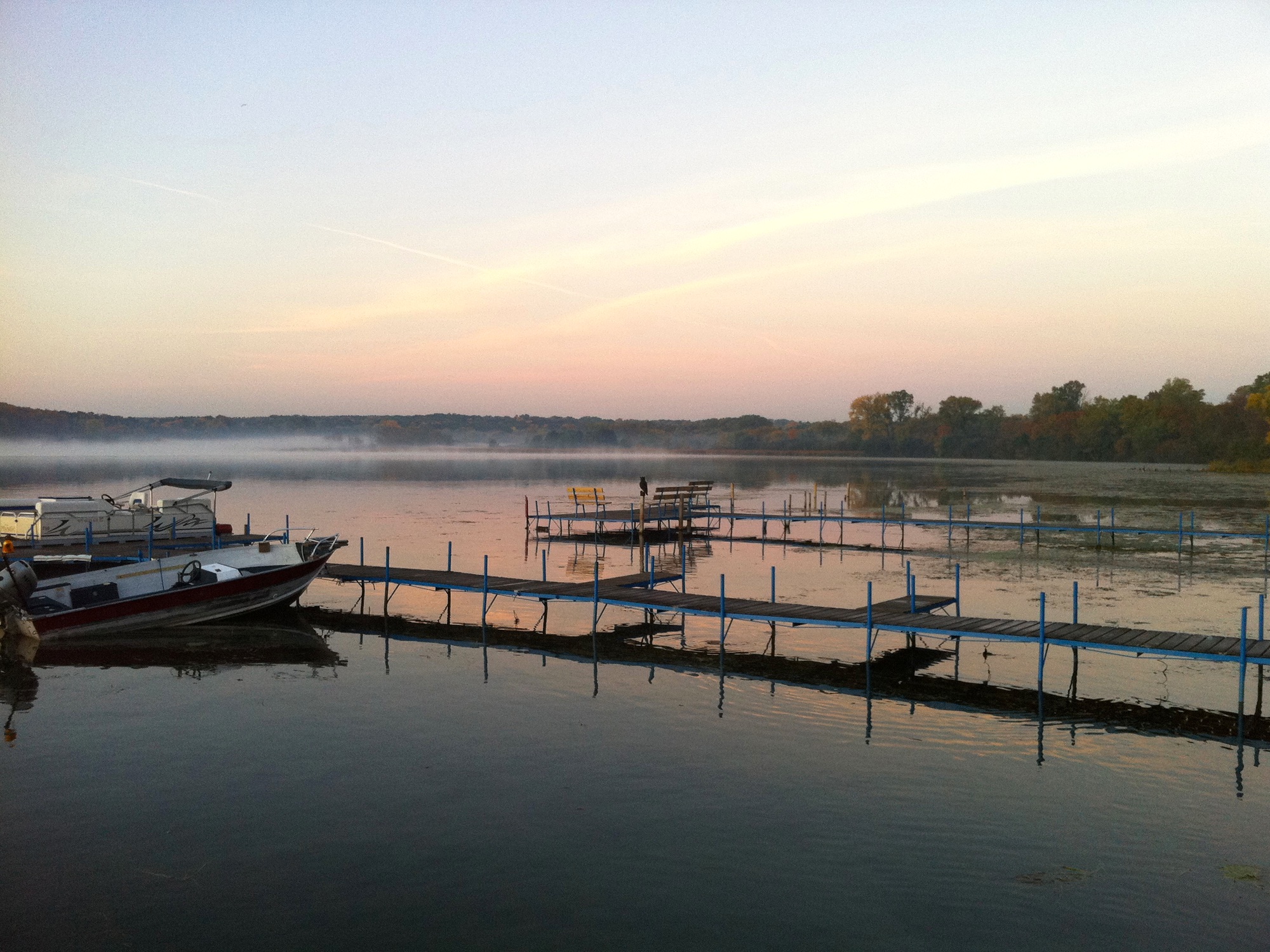 Wingra Boats on Lake Wingra in Madison, Wisconsin on October 7, 2011.