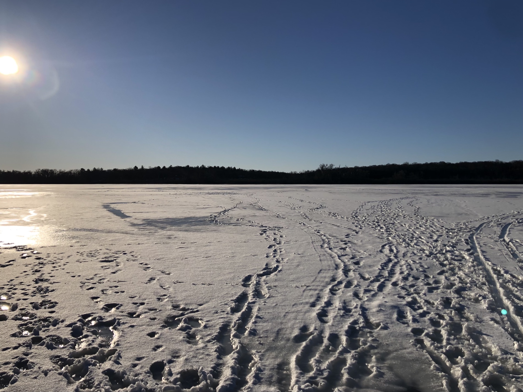 Lake Wingra on February 10, 2023.