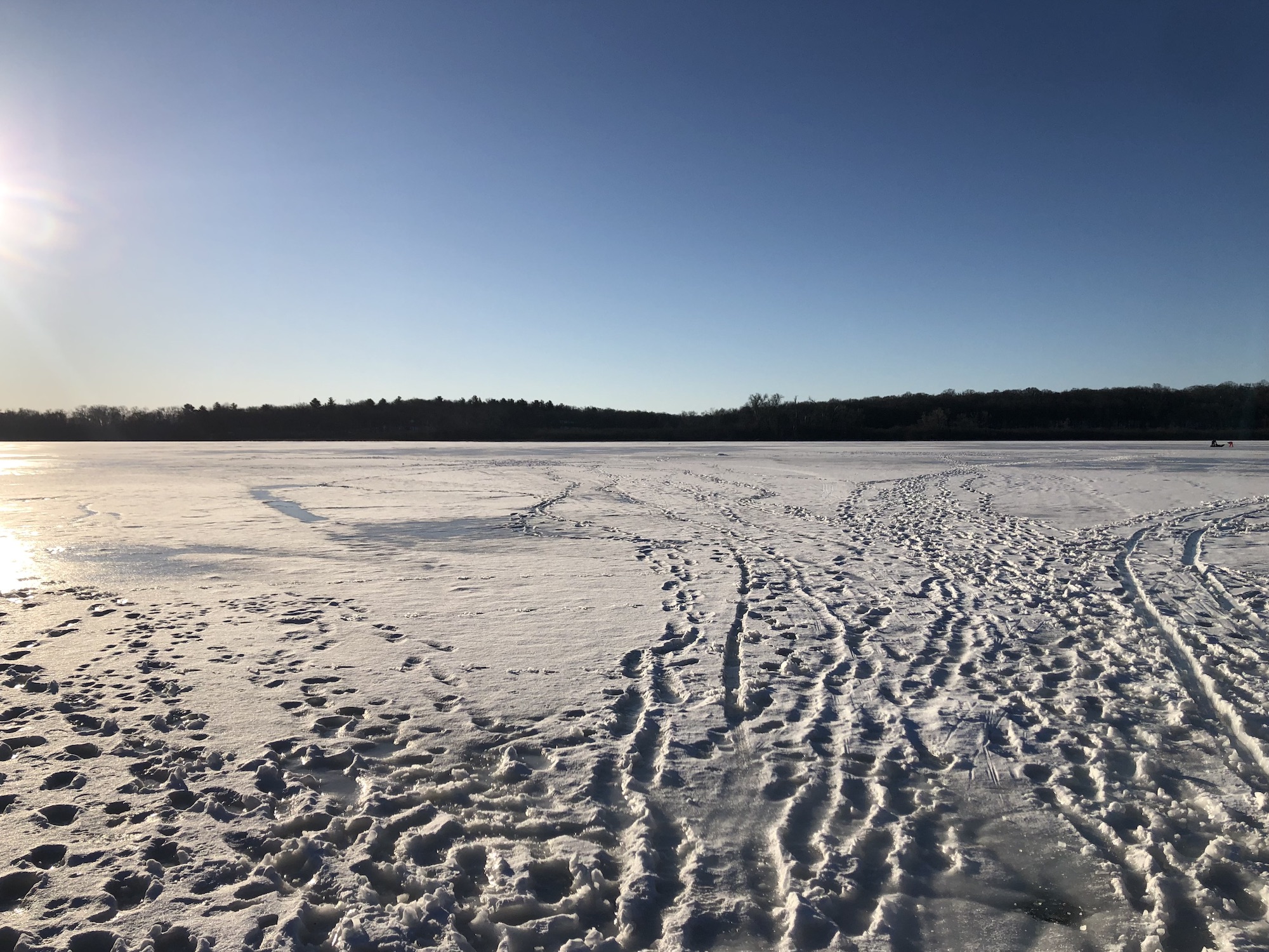 Lake Wingra on February 11, 2023.