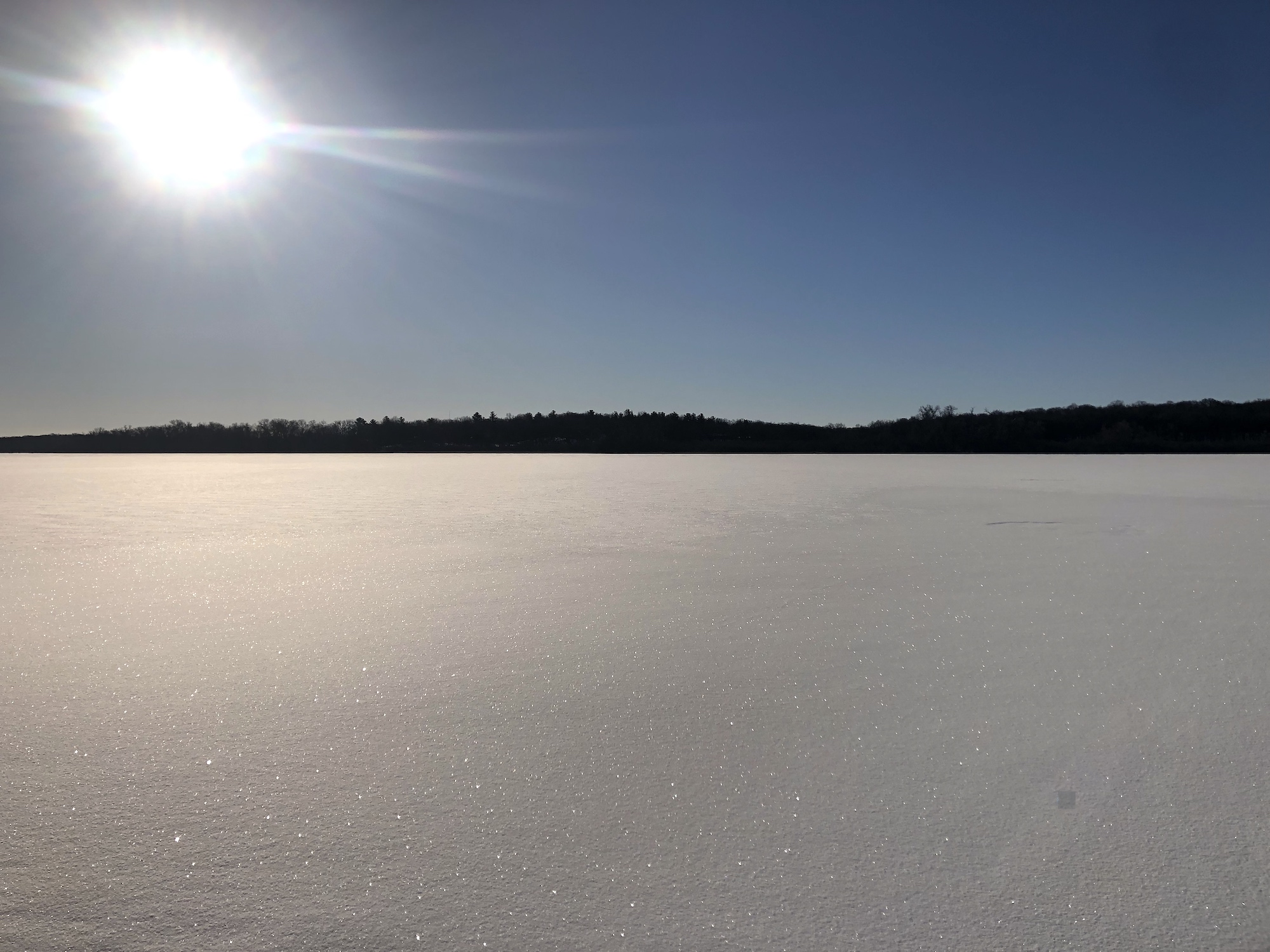 Lake Wingra on February 17, 2023.