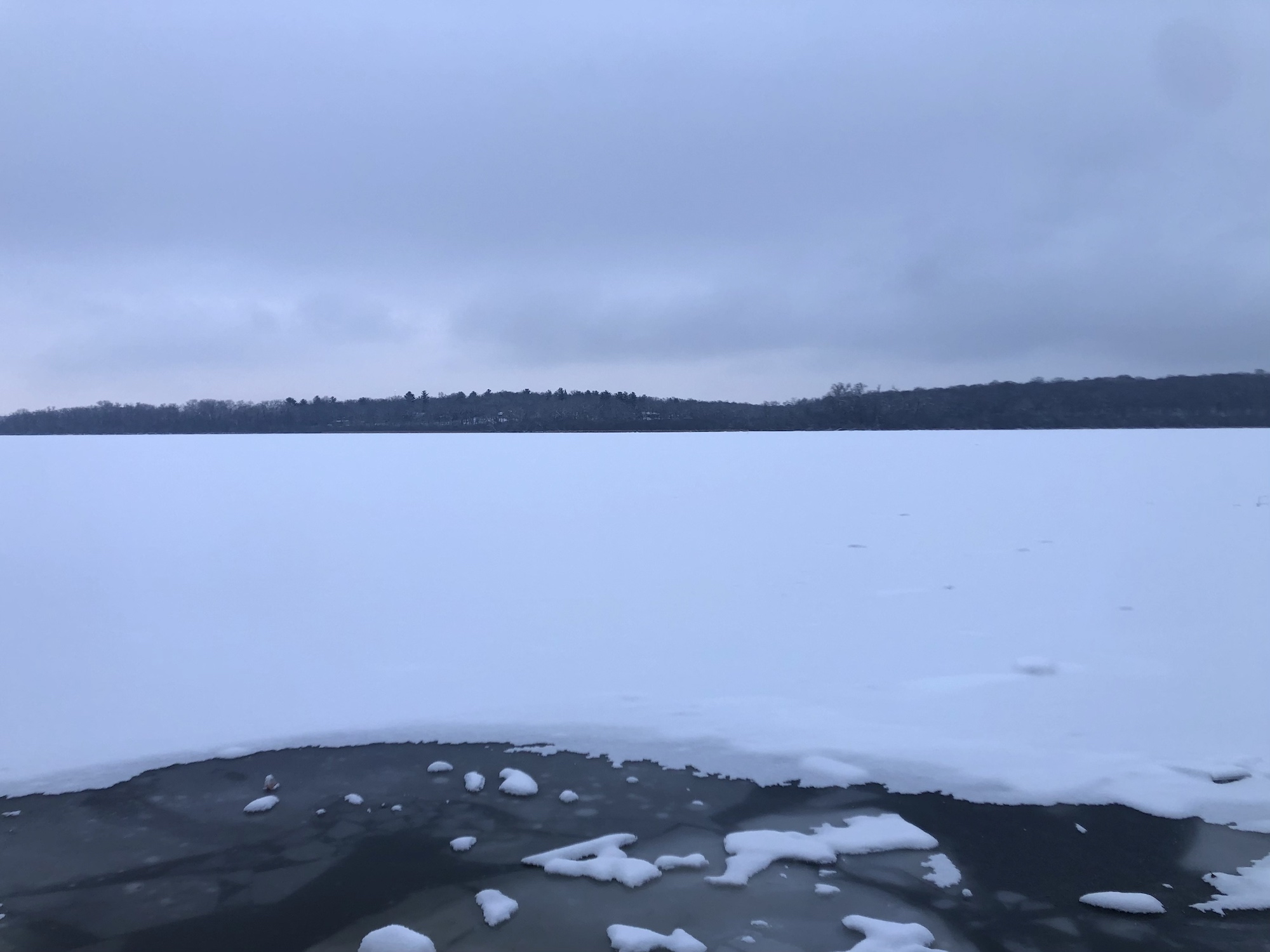 Lake Wingra on January 22, 2023.