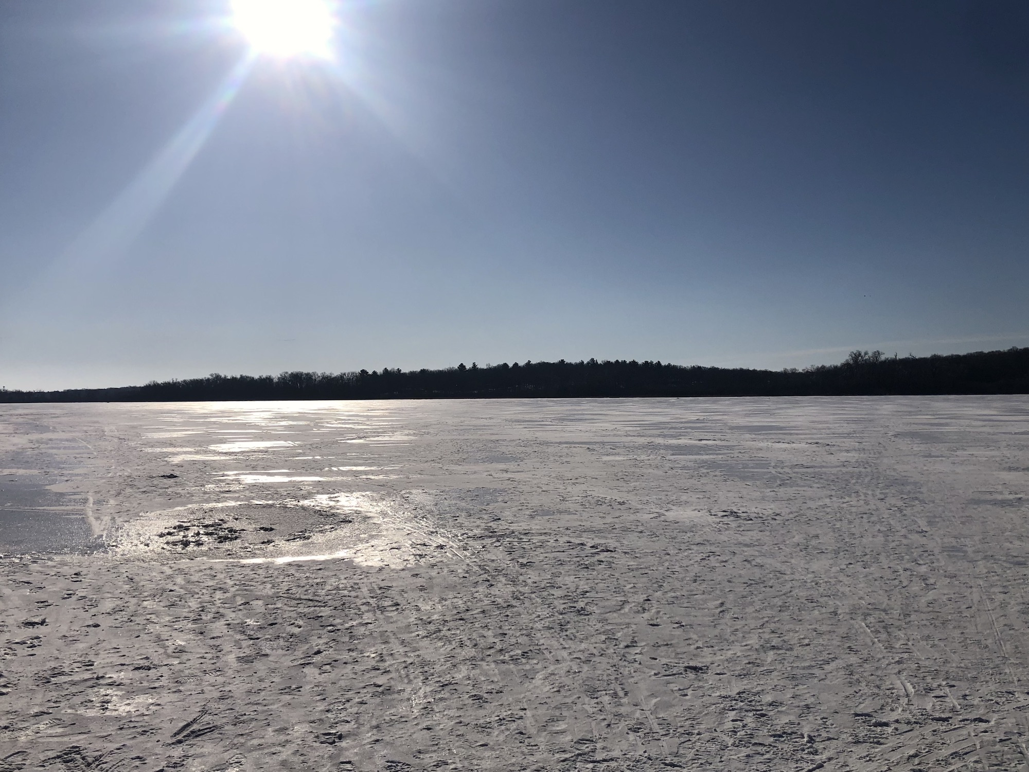 Lake Wingra on February 26, 2023.