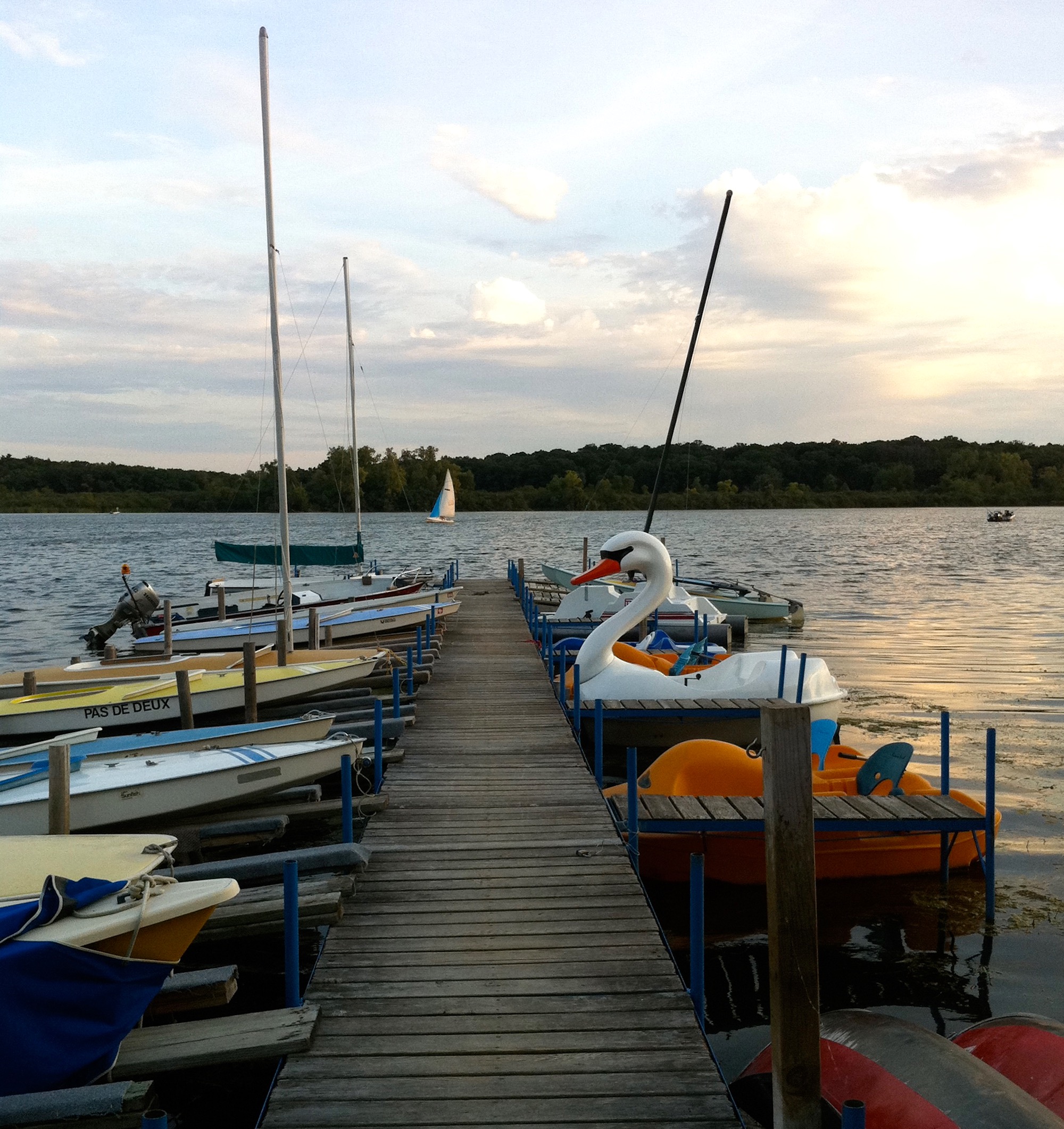 Wingra Boats on Lake Wingra in Madison, Wisconsin on September 20, 2011.