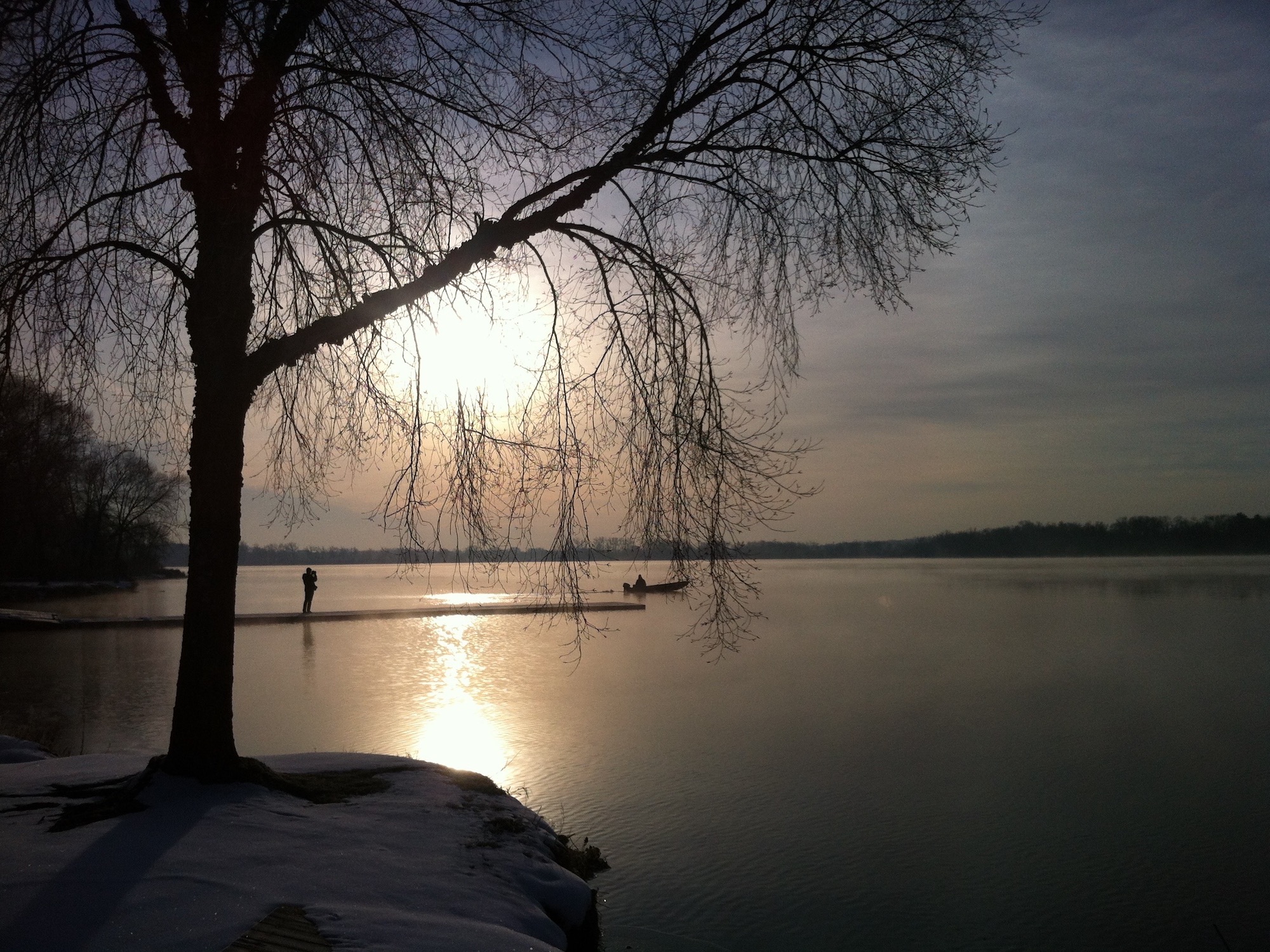 Lake Wingra on March 24, 2015.