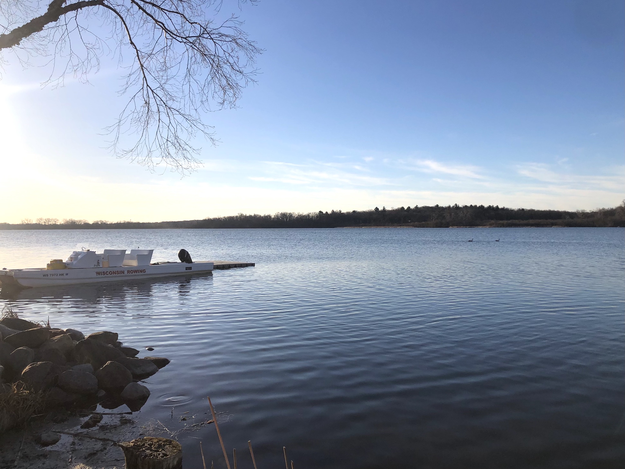 Lake Wingra on April 6, 2023.