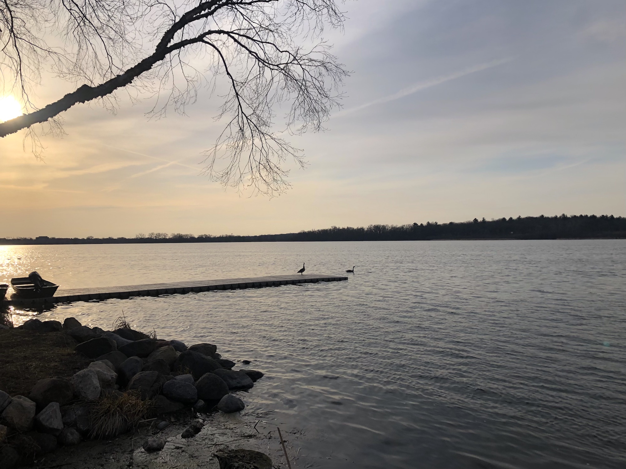 Lake Wingra on April 10, 2023.